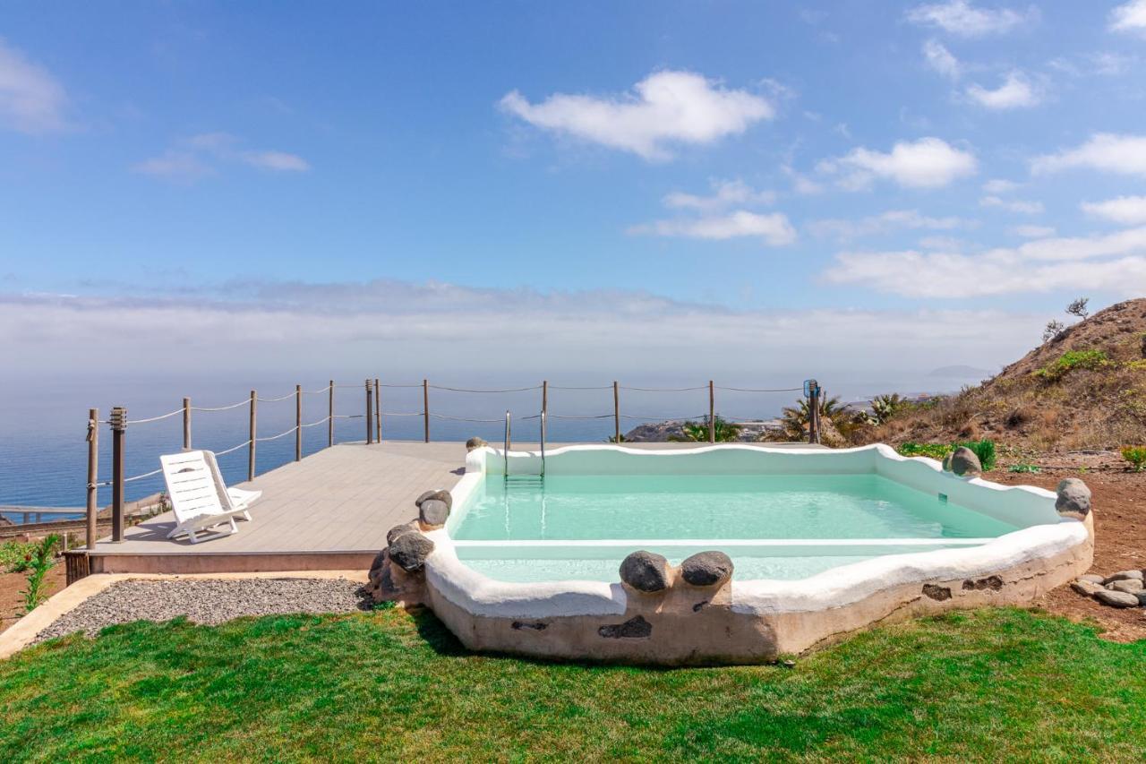 Flatguest Charming House + Pool + Terrace + Views Villa Santa Maria de Guia de Gran Canaria Esterno foto