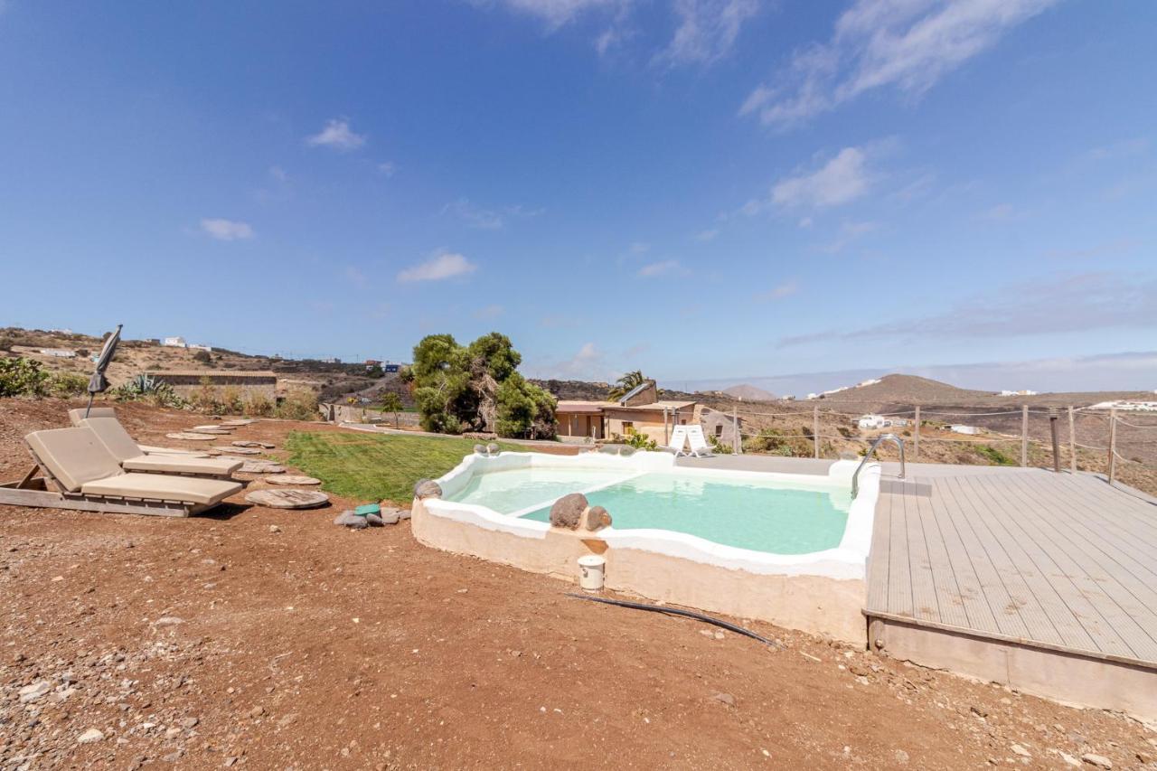 Flatguest Charming House + Pool + Terrace + Views Villa Santa Maria de Guia de Gran Canaria Esterno foto