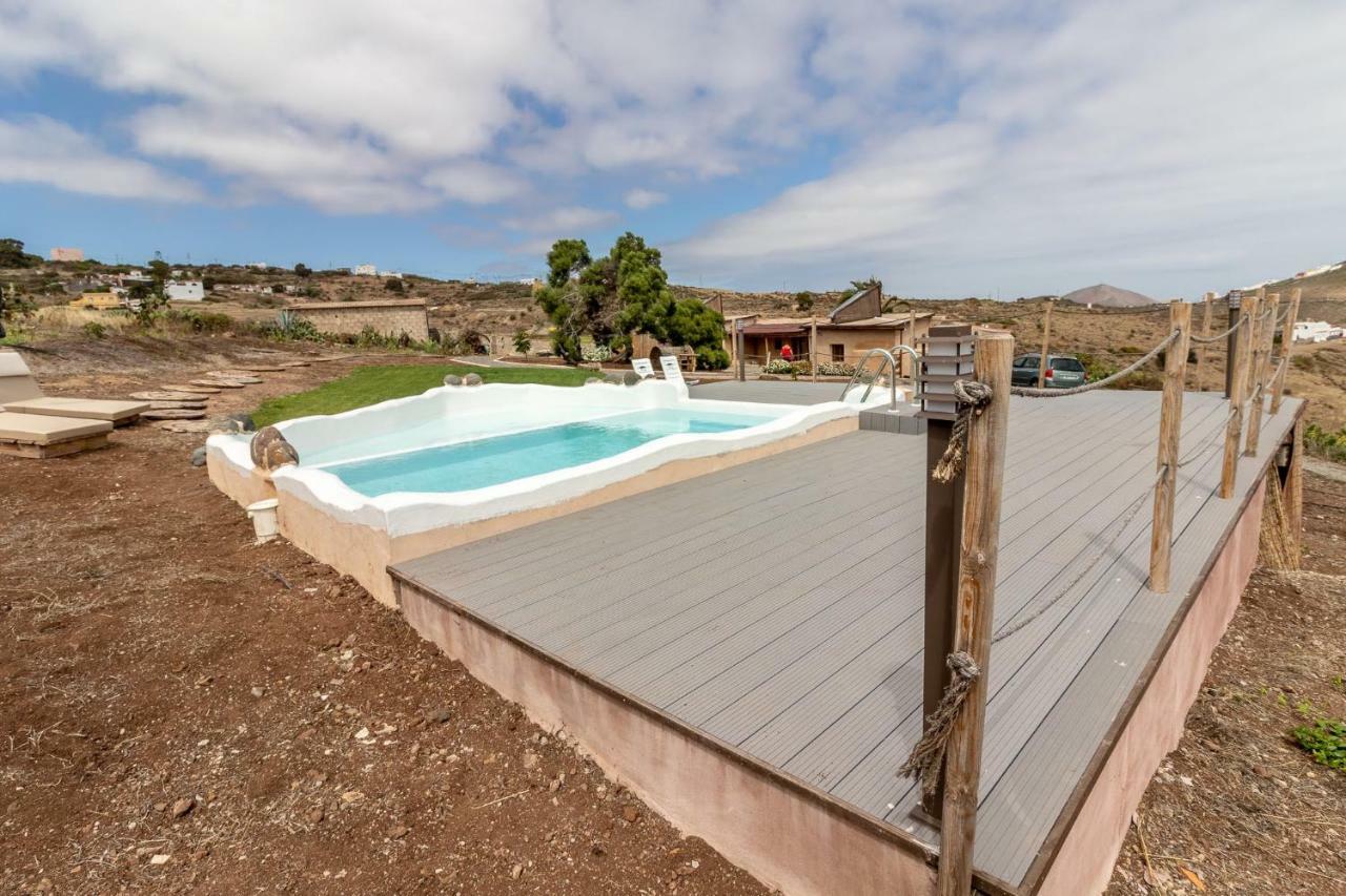 Flatguest Charming House + Pool + Terrace + Views Villa Santa Maria de Guia de Gran Canaria Esterno foto